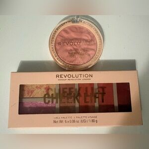 NWT Revolution Face Palette and Blusher Reloaded